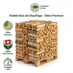 AGROLA Brennholz Premium-Buche 25 cm – Palette (~480 kg)