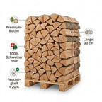 AGROLA Brennholz Premium-Buche 33 cm – Palette (~500 kg)
